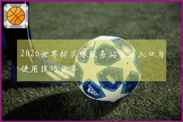 2026世界杯买球服务站官方入口与使用技巧分享