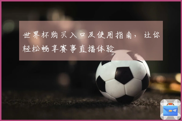 世界杯购买入口及使用指南，让你轻松畅享赛事直播体验