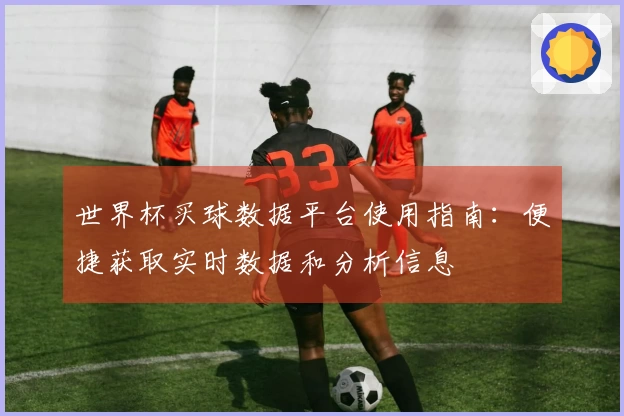 世界杯买球数据平台使用指南：便捷获取实时数据和分析信息